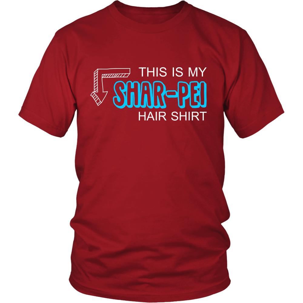 Shar-pei Shirt - This is my Shar-pei hair shirt - Dog Lover Gift-T-shirt-Teelime | shirts-hoodies-mugs