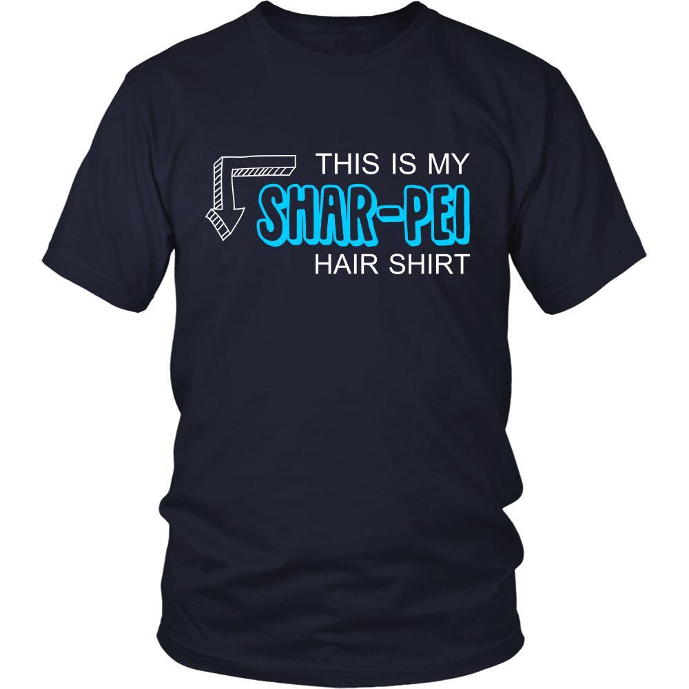 Shar-pei Shirt - This is my Shar-pei hair shirt - Dog Lover Gift-T-shirt-Teelime | shirts-hoodies-mugs