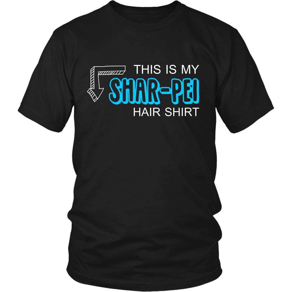 Shar-pei Shirt - This is my Shar-pei hair shirt - Dog Lover Gift-T-shirt-Teelime | shirts-hoodies-mugs
