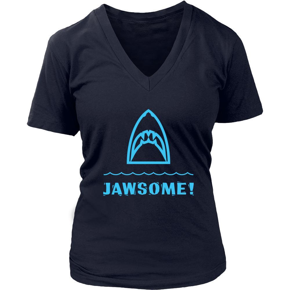 Shark Shirt - Jawsome - Animal Lover Gift-T-shirt-Teelime | shirts-hoodies-mugs