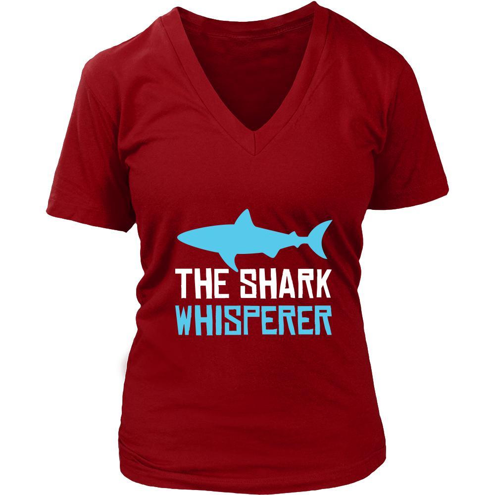Shark Shirt - Shark Whisperer - Animal Lover Gift-T-shirt-Teelime | shirts-hoodies-mugs