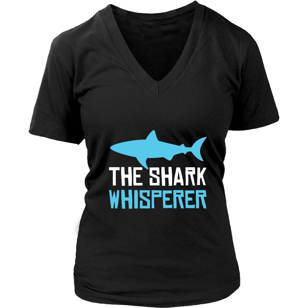 Shark Shirt - Shark Whisperer - Animal Lover Gift-T-shirt-Teelime | shirts-hoodies-mugs