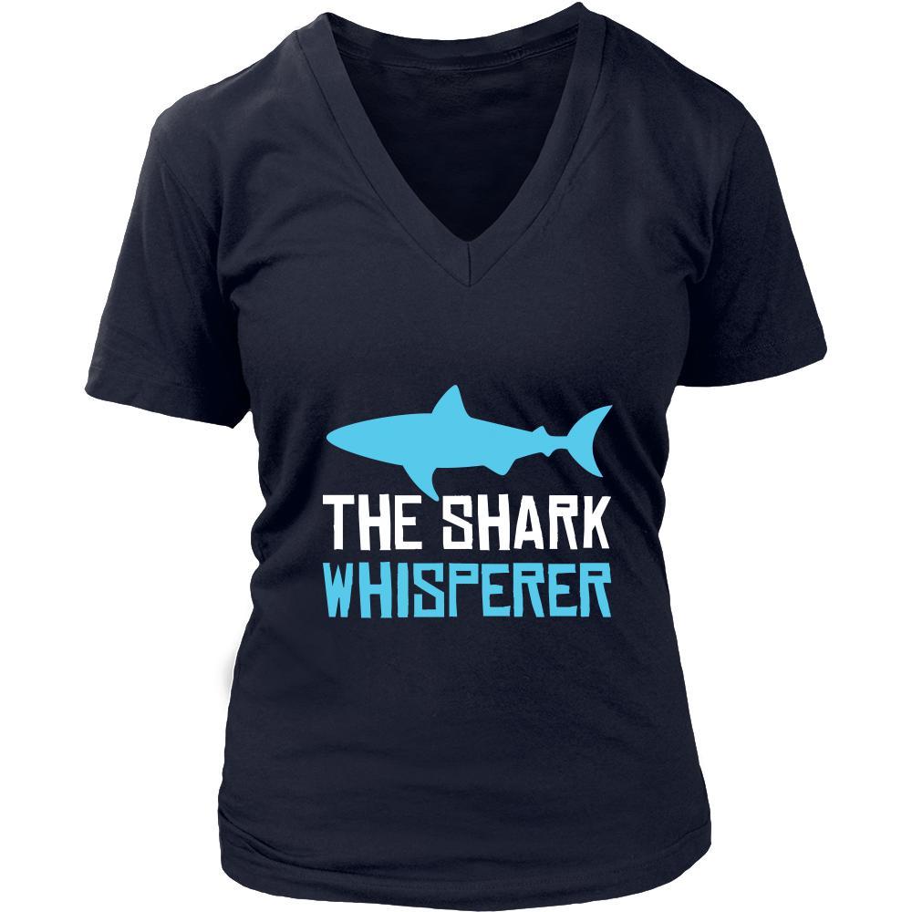 Shark Shirt - Shark Whisperer - Animal Lover Gift-T-shirt-Teelime | shirts-hoodies-mugs