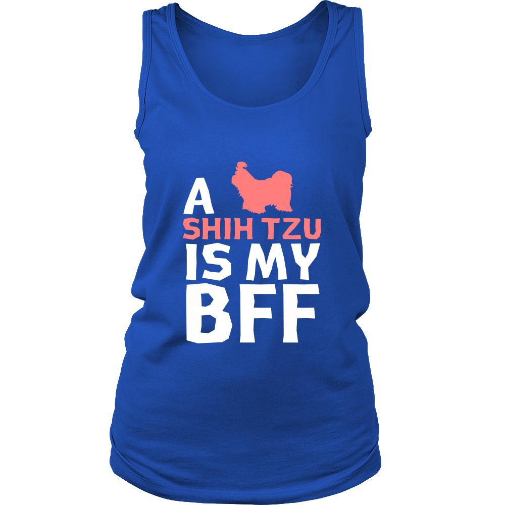 Shih tzu Shirt - a Shih tzu is my bff- Dog Lover Gift-T-shirt-Teelime | shirts-hoodies-mugs