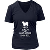 Shih tzu Shirt - Keep Calm and Hug Your Shih tzu- Dog Lover Gift-T-shirt-Teelime | shirts-hoodies-mugs