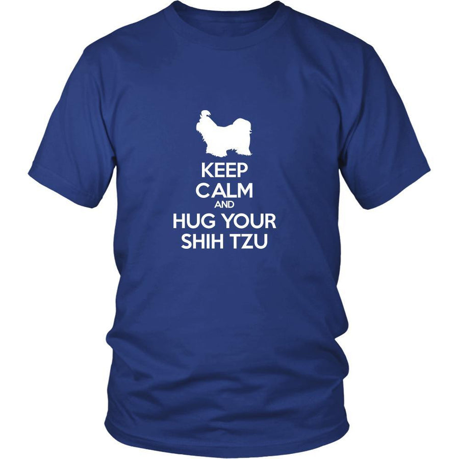 Shih tzu Shirt - Keep Calm and Hug Your Shih tzu- Dog Lover Gift-T-shirt-Teelime | shirts-hoodies-mugs