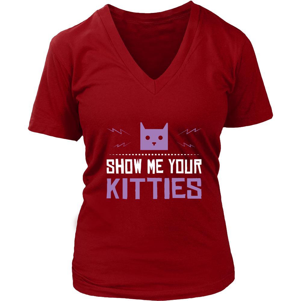 Shirt - Show Your Kitties - Animal Lover Gift-T-shirt-Teelime | shirts-hoodies-mugs