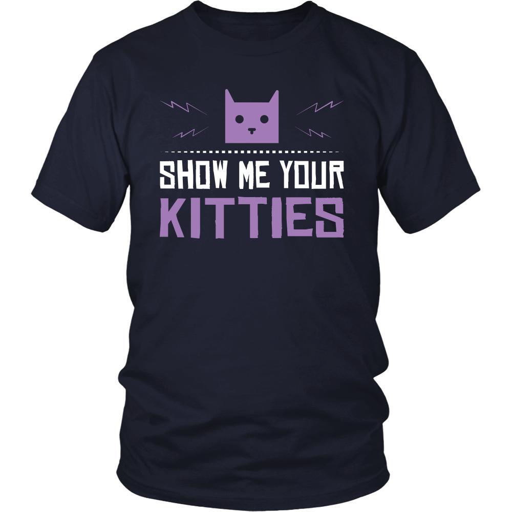 Shirt - Show Your Kitties - Animal Lover Gift-T-shirt-Teelime | shirts-hoodies-mugs