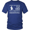 Shooting Shirt Some Grandpas play bingo, real Grandpas go Shooting Family Hobby-T-shirt-Teelime | shirts-hoodies-mugs