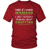 Shopping Shirt - Sorry If I Looked Interested, I think about Shopping - Hobby Gift-T-shirt-Teelime | shirts-hoodies-mugs