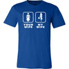 Shopping - Your wife My wife - Father's Day Hobby Shirt-T-shirt-Teelime | shirts-hoodies-mugs