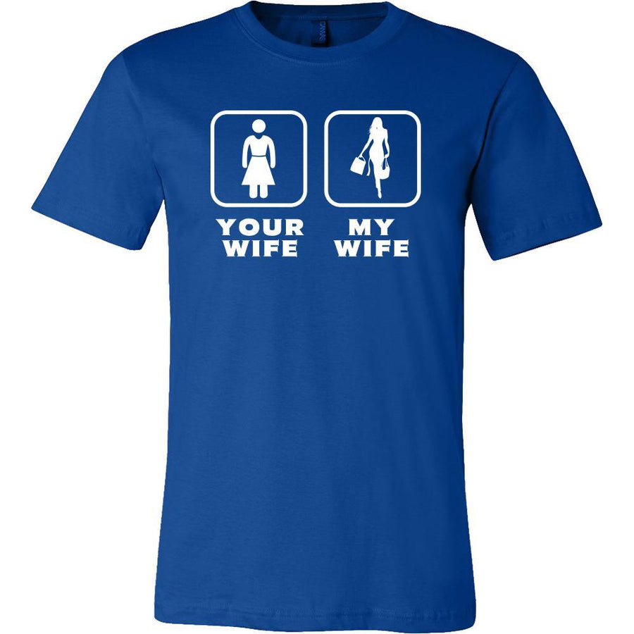 Shopping - Your wife My wife - Father's Day Hobby Shirt