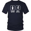 Shopping - Your wife My wife - Father's Day Hobby Shirt-T-shirt-Teelime | shirts-hoodies-mugs