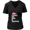 Singapore Shirt - Legends are born in Singapore - National Heritage Gift-T-shirt-Teelime | shirts-hoodies-mugs
