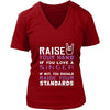 Singer Shirt - Raise your hand if you love Singer, if not raise your standards - Profession Gift-T-shirt-Teelime | shirts-hoodies-mugs