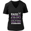 Singer Shirt - Raise your hand if you love Singer, if not raise your standards - Profession Gift-T-shirt-Teelime | shirts-hoodies-mugs