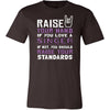 Singer Shirt - Raise your hand if you love Singer, if not raise your standards - Profession Gift-T-shirt-Teelime | shirts-hoodies-mugs