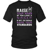 Singer Shirt - Raise your hand if you love Singer, if not raise your standards - Profession Gift-T-shirt-Teelime | shirts-hoodies-mugs