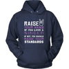 Singer Shirt - Raise your hand if you love Singer, if not raise your standards - Profession Gift-T-shirt-Teelime | shirts-hoodies-mugs