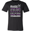 Singer Shirt - Raise your hand if you love Singer, if not raise your standards - Profession Gift-T-shirt-Teelime | shirts-hoodies-mugs