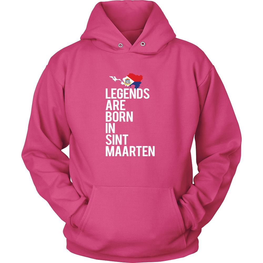 Sint Maarten Shirt - Legends are born in Sint Maarten - National Heritage Gift-T-shirt-Teelime | shirts-hoodies-mugs