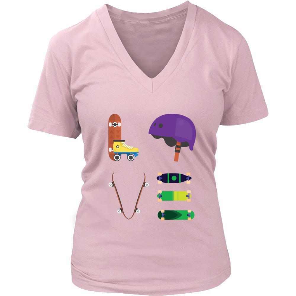 Skateboarding - LOVE Skateboarding - Skater Hobby Shirt-T-shirt-Teelime | shirts-hoodies-mugs