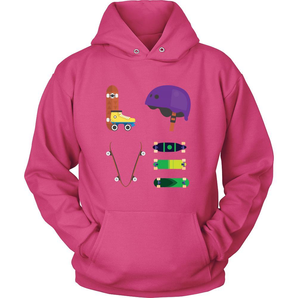 Skateboarding - LOVE Skateboarding - Skater Hobby Shirt-T-shirt-Teelime | shirts-hoodies-mugs