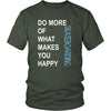 Skateboarding Shirt - Do more of what makes you happy Skateboarding- Hobby Gift-T-shirt-Teelime | shirts-hoodies-mugs