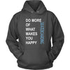 Skateboarding Shirt - Do more of what makes you happy Skateboarding- Hobby Gift-T-shirt-Teelime | shirts-hoodies-mugs