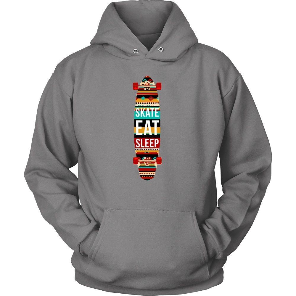 Skaters T Shirt - Eat Sleep Skate Repeat-T-shirt-Teelime | shirts-hoodies-mugs