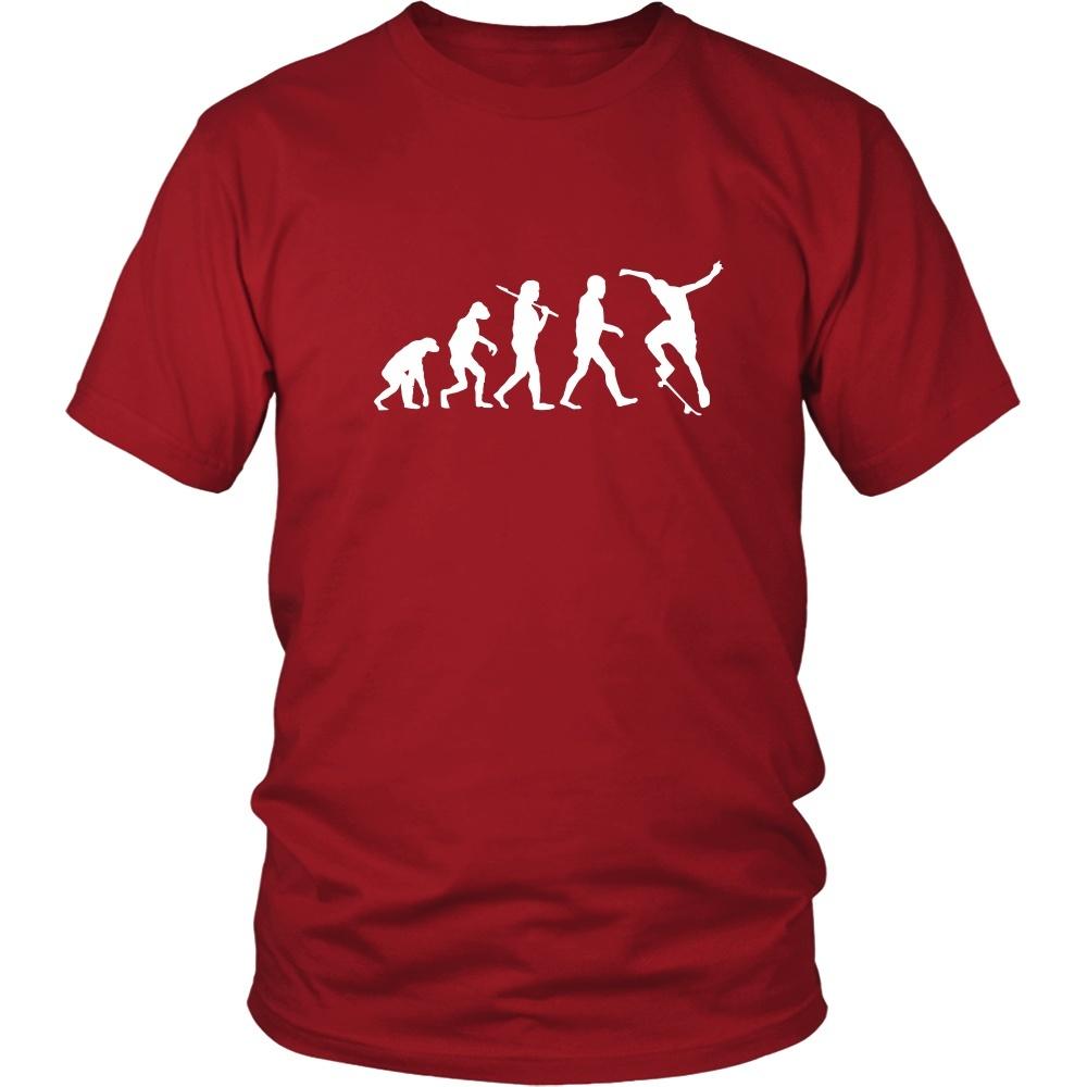 Skaters T Shirt - Evolution Skate-T-shirt-Teelime | shirts-hoodies-mugs