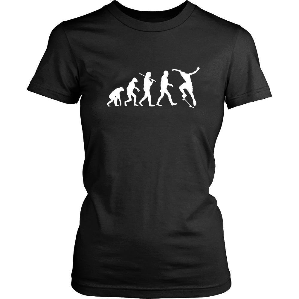 Skaters T Shirt - Evolution Skate-T-shirt-Teelime | shirts-hoodies-mugs