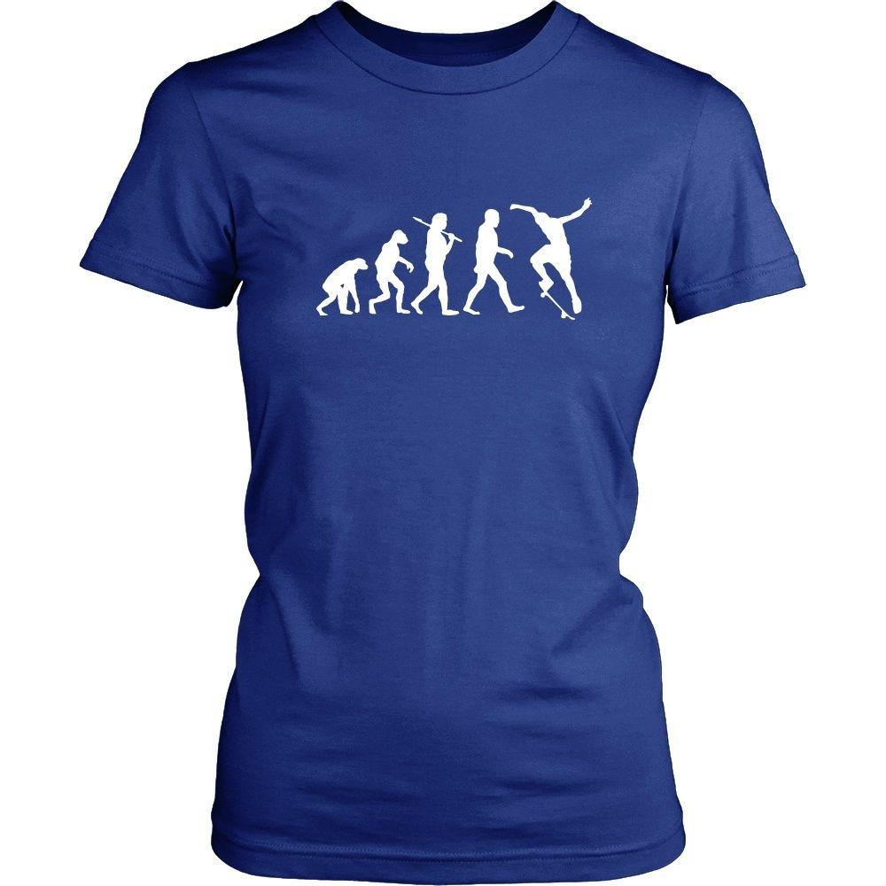 Skaters T Shirt - Evolution Skate-T-shirt-Teelime | shirts-hoodies-mugs