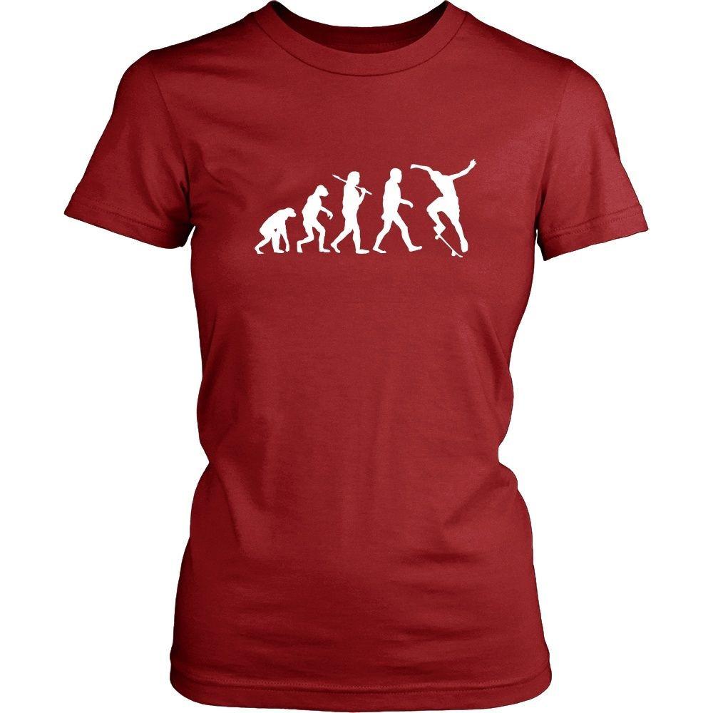 Skaters T Shirt - Evolution Skate-T-shirt-Teelime | shirts-hoodies-mugs
