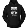 Skaters T Shirt - My boyfriend is made out of wood-T-shirt-Teelime | shirts-hoodies-mugs