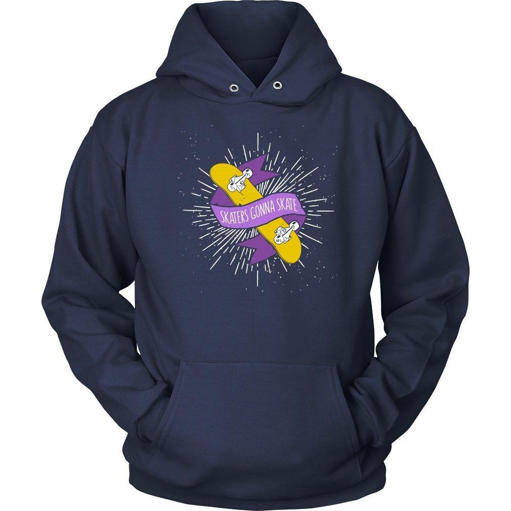 Skaters T Shirt - Skaters gonna skate-T-shirt-Teelime | shirts-hoodies-mugs