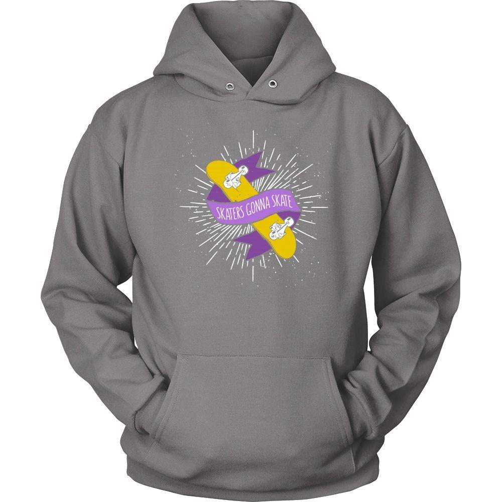 Skaters T Shirt - Skaters gonna skate-T-shirt-Teelime | shirts-hoodies-mugs