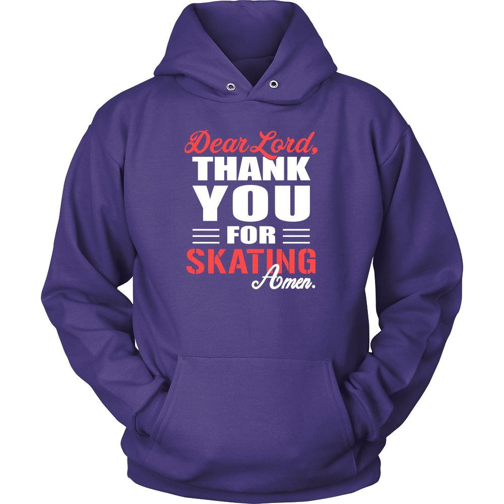 Skating Shirt - Dear Lord, thank you for Skating Amen- Sport-T-shirt-Teelime | shirts-hoodies-mugs
