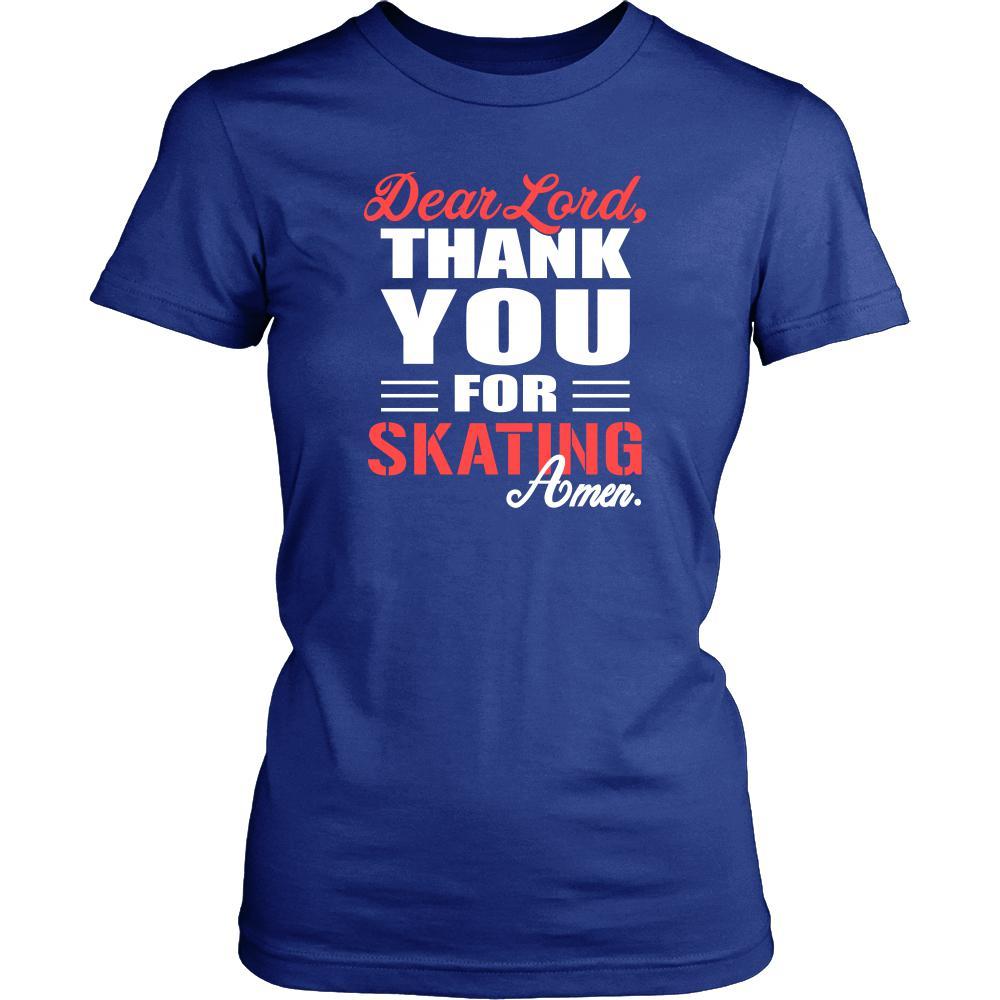 Skating Shirt - Dear Lord, thank you for Skating Amen- Sport-T-shirt-Teelime | shirts-hoodies-mugs