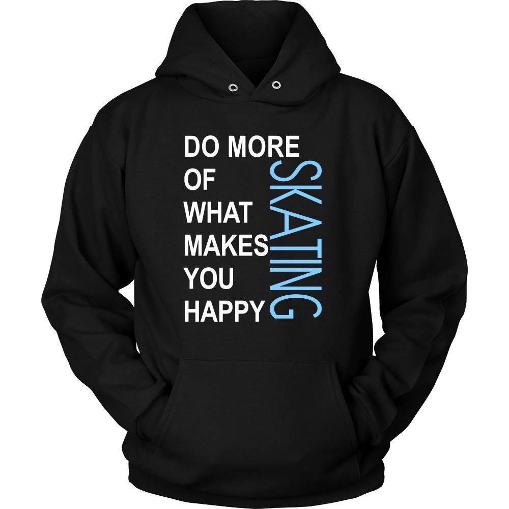 Skating Shirt - Do more of what makes you happy Skating- Sport Gift-T-shirt-Teelime | shirts-hoodies-mugs