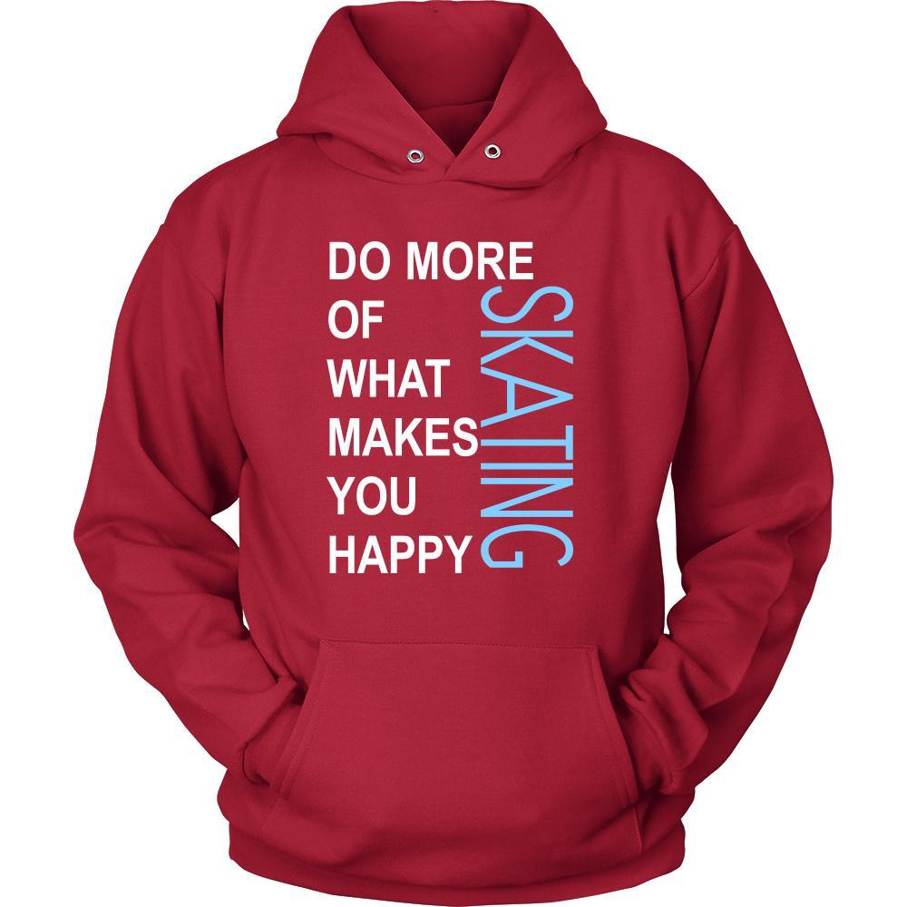 Skating Shirt - Do more of what makes you happy Skating- Sport Gift-T-shirt-Teelime | shirts-hoodies-mugs