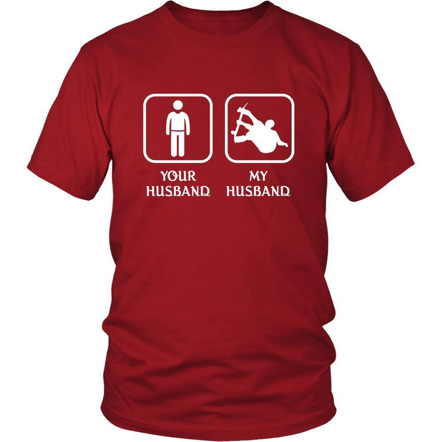 Skating - Your husband My husband - Mother's Day Hobby Shirt-T-shirt-Teelime | shirts-hoodies-mugs