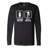 Skating - Your wife My wife - Father's Day Hobby Shirt-T-shirt-Teelime | shirts-hoodies-mugs