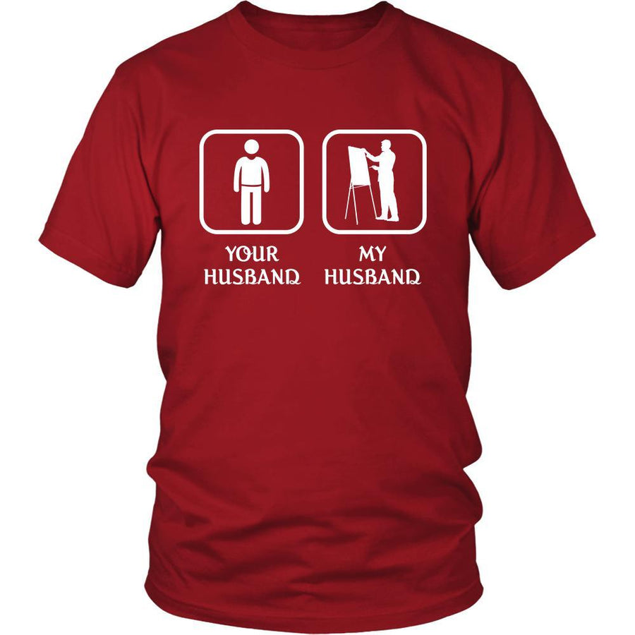 Sketching - Your husband My husband - Mother's Day Hobby Shirt-T-shirt-Teelime | shirts-hoodies-mugs