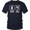 Sketching - Your wife My wife - Father's Day Hobby Shirt-T-shirt-Teelime | shirts-hoodies-mugs