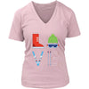 Skiing - LOVE Skiing - Ski Hobby Shirt-T-shirt-Teelime | shirts-hoodies-mugs
