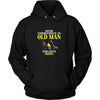 Skiing Shirt - Never underestimate an old man who loves skiing Grandfather Hobby Gift-T-shirt-Teelime | shirts-hoodies-mugs