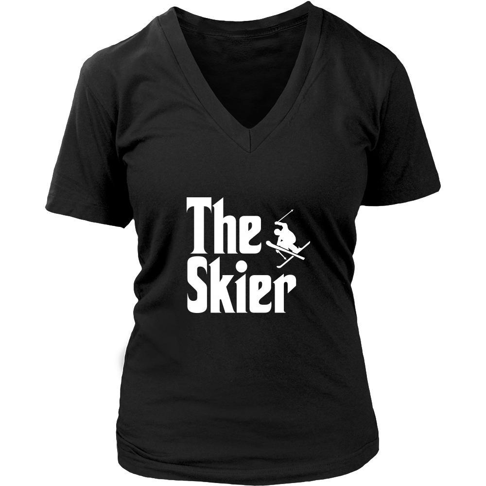Skiing Shirt - The Skier Hobby Gift-T-shirt-Teelime | shirts-hoodies-mugs