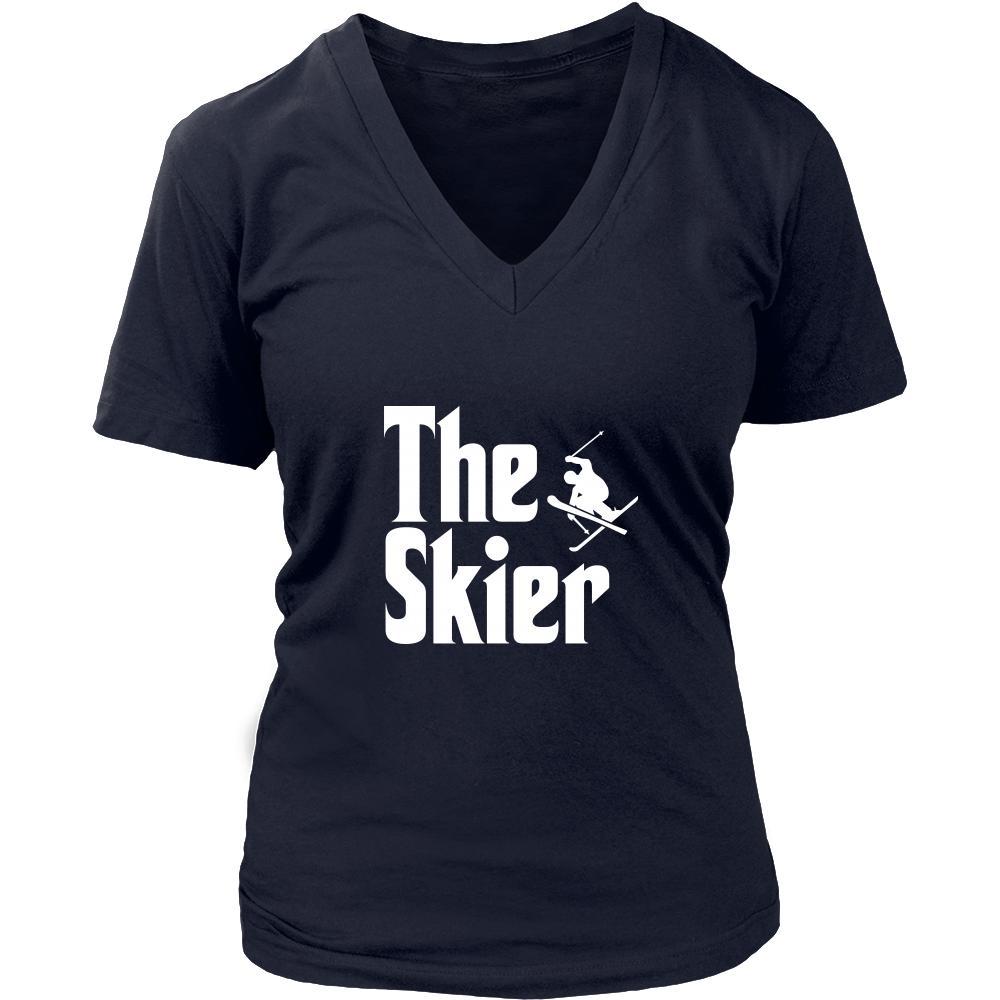 Skiing Shirt - The Skier Hobby Gift-T-shirt-Teelime | shirts-hoodies-mugs
