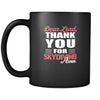 Skydiving Dear Lord, thank you for Skydiving Amen. 11oz Black Mug-Drinkware-Teelime | shirts-hoodies-mugs